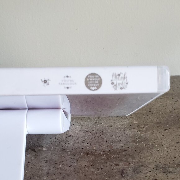 Stampin' Up! 'A WHOLE LOT OF LOVELY' Cling Stamp Set (Used) - Picture 7 of 7